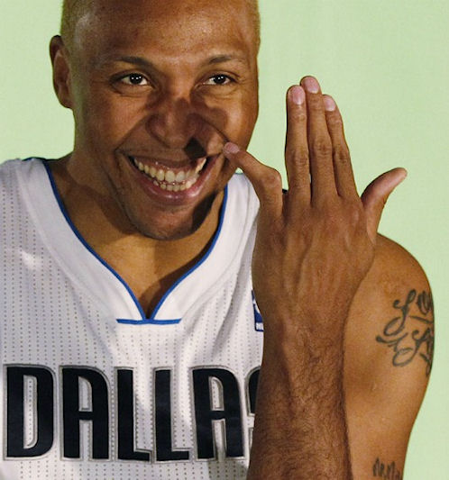 Doigt tordu de Shawn Marion Shawn Marion