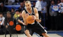 Tony Parker, vainqueur du Skills Challenge