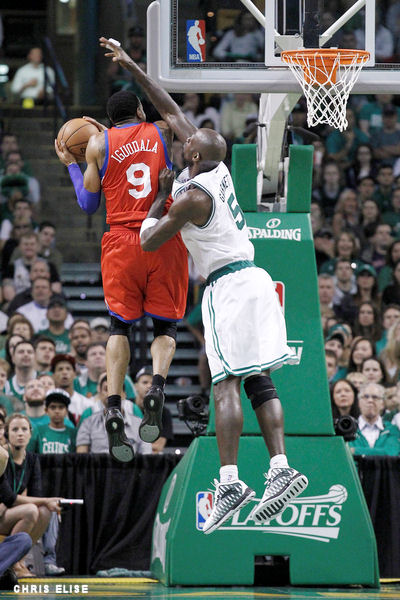 NBA: MAY 14 Eastern Conference Semifinals - Sixers at Celtics - Game 2