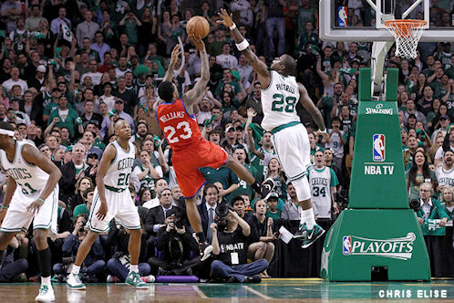 NBA: MAY 14 Eastern Conference Semifinals - Sixers at Celtics - Game 2