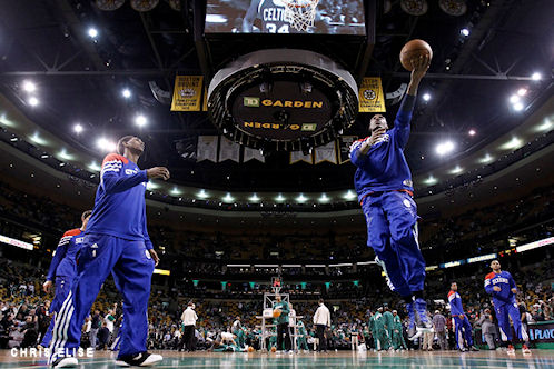 NBA: MAY 14 Eastern Conference Semifinals - Sixers at Celtics - Game 2