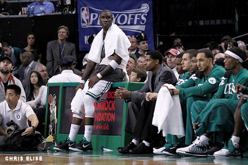 NBA: MAY 14 Eastern Conference Semifinals - Sixers at Celtics - Game 2