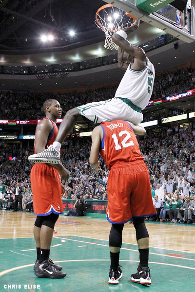 NBA: MAY 14 Eastern Conference Semifinals - Sixers at Celtics - Game 2