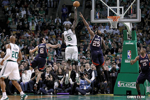 NBA: MAY 10 Eastern Conference First Round - Hawks at Celtics - Game 6