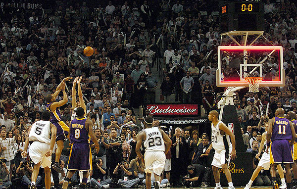 San Antonio – LA Lakers,  Game 5 demi-finale de conférence 2004