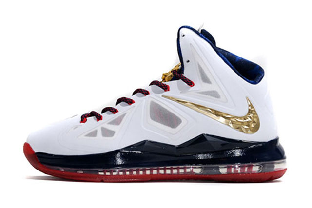 LeBron X Gold Medal