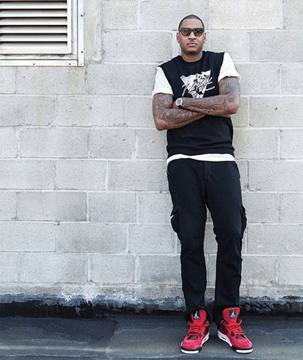 Air Jordan 4 Red Suede Raging Bull