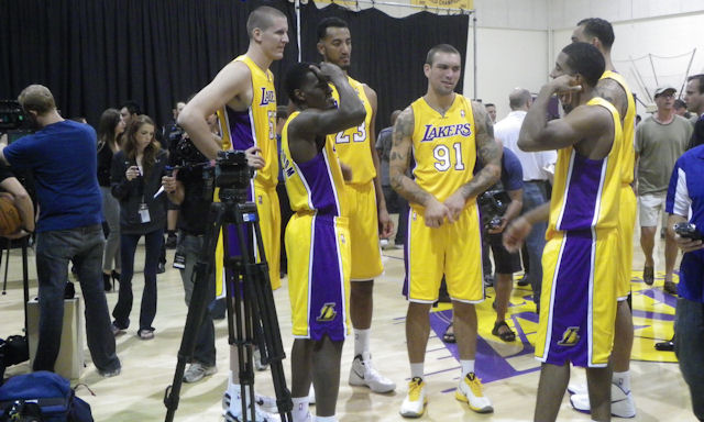 Les invités au camp