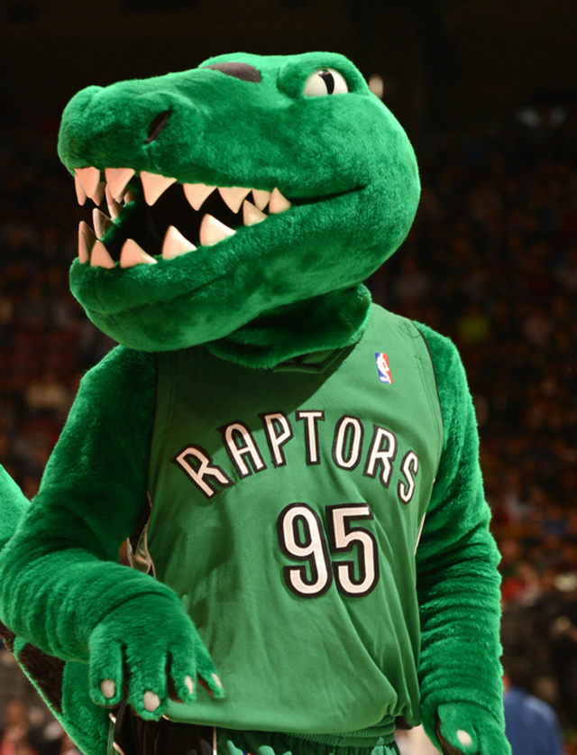Mascotte Raptors