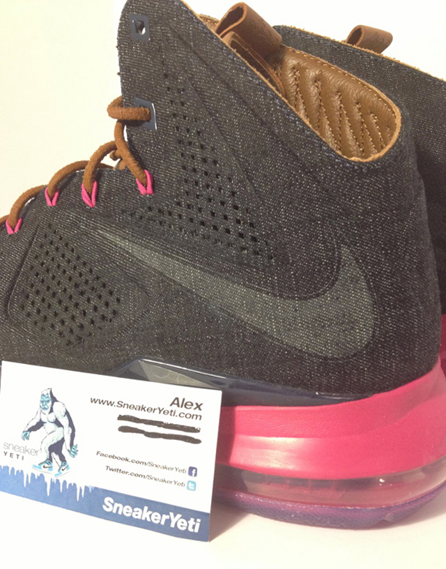 Nike LeBron X Denim