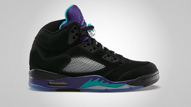 Air Jordan 5 Black Grape