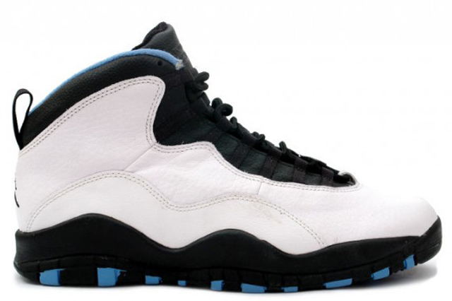 Air Jordan X White Powder Blue