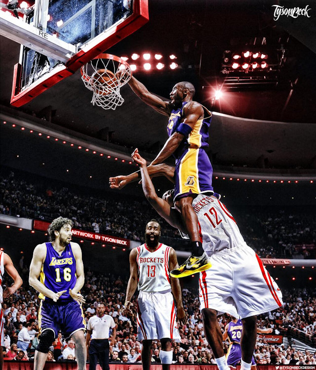 Kobe posterize Dwight