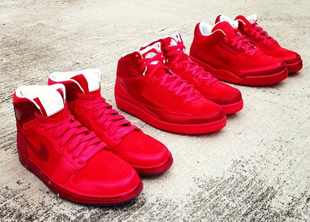 all-red-jordans-1