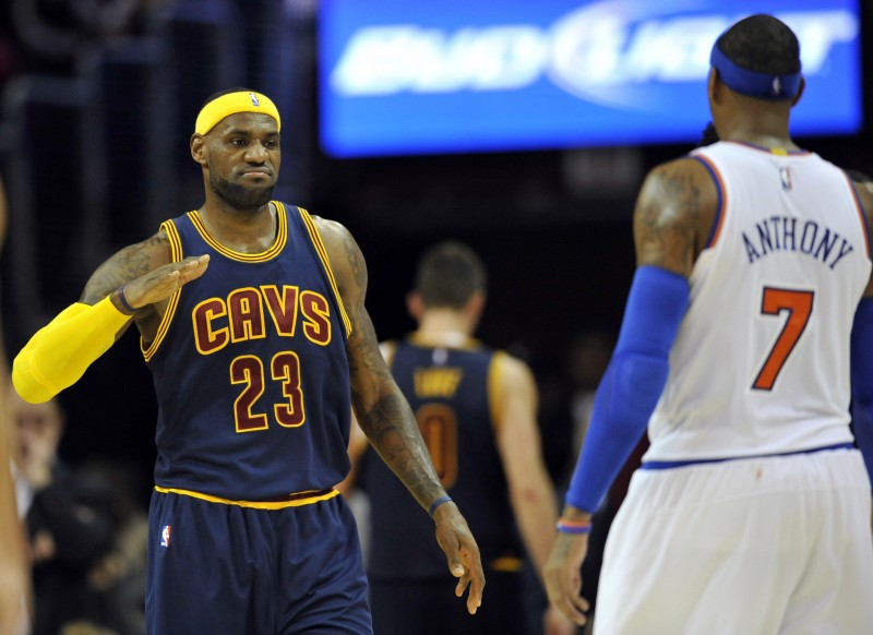 NBA: New York Knicks at Cleveland Cavaliers