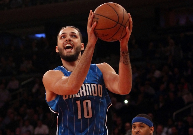 Evan Fournier fait péter le champagne au Madison Square Garden