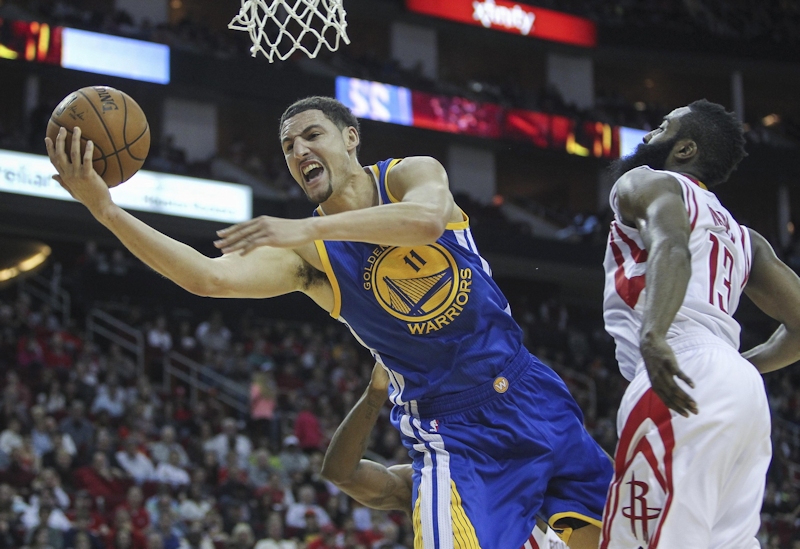 Klay Thompson touché au poignet