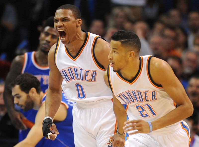 OKC - New York : Russell Westbrook est monstrueux ! 