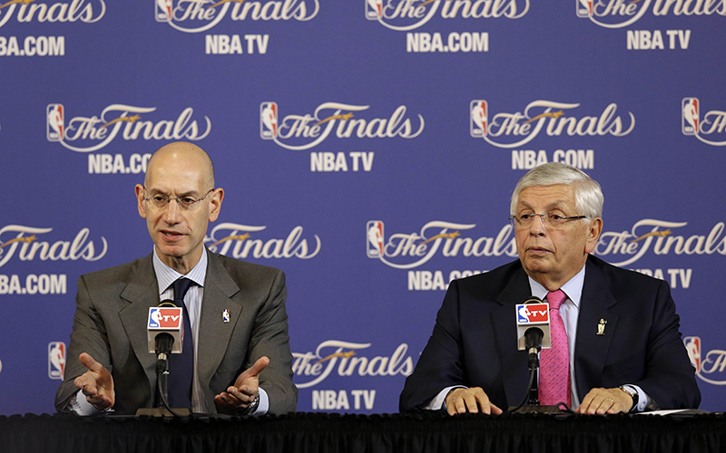 NBA: Finals-David Stern-Press Conference