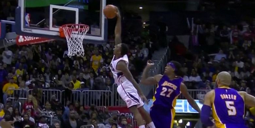 Le Top 10 de la nuit : Jeff Teague, le dunkeur volant