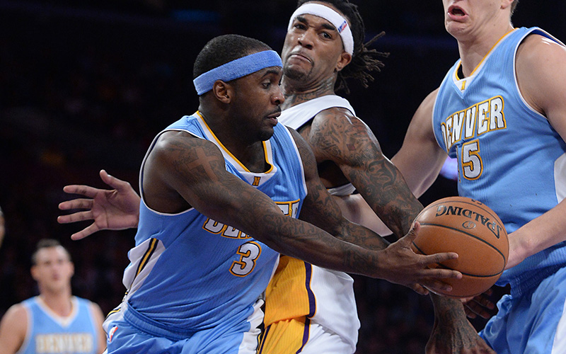 NBA: Denver Nuggets at Los Angeles Lakers