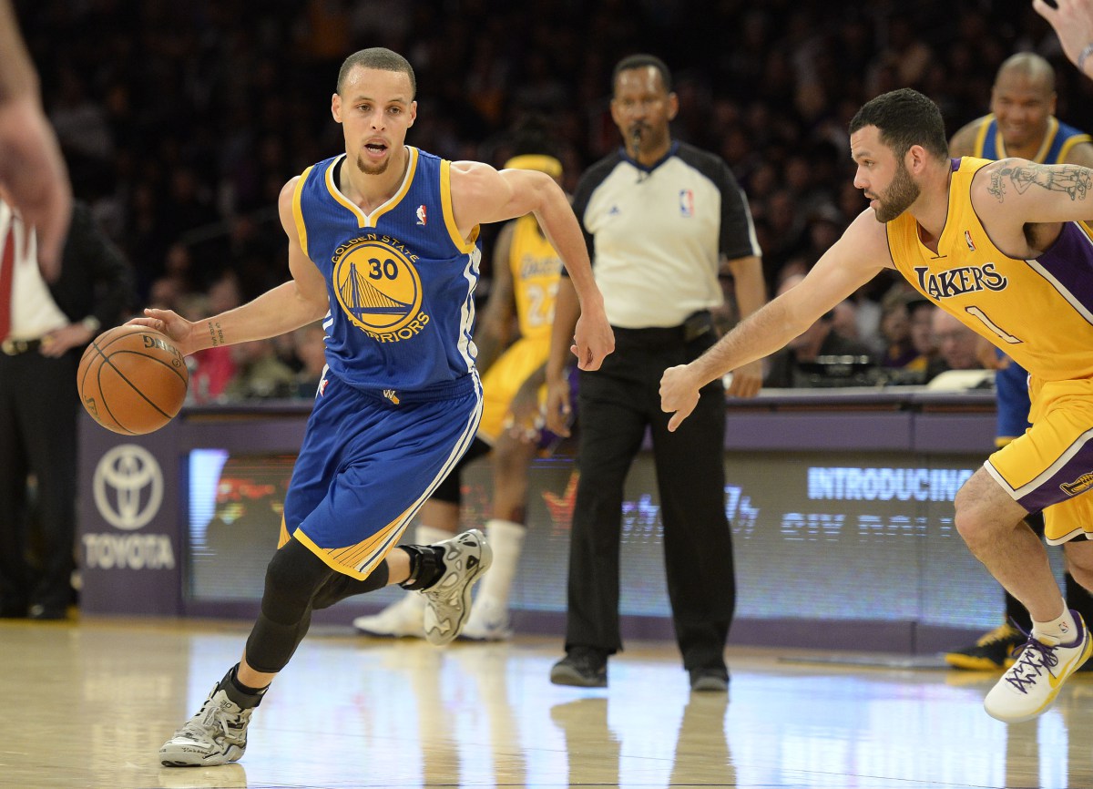 NBA: Golden State Warriors at Los Angeles Lakers