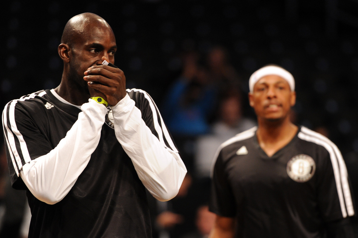 USP NBA: PRESEASON-DETROIT PISTONS AT BROOKLYN NET S BKN USA NY