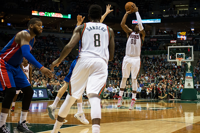 NBA Bucks v Pistons 132