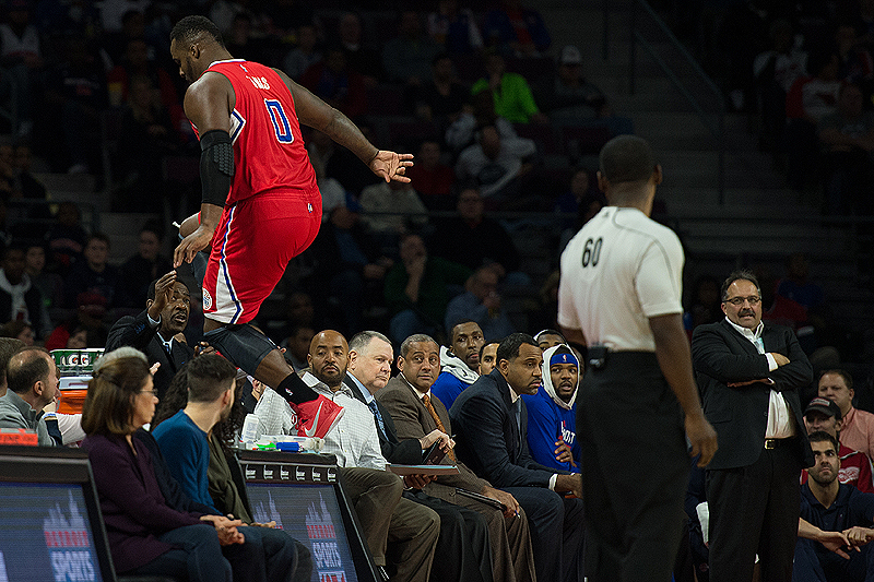 NBA Pistons v Clippers 079