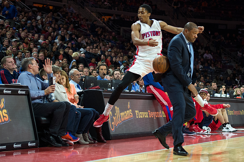 NBA Pistons v Clippers 083