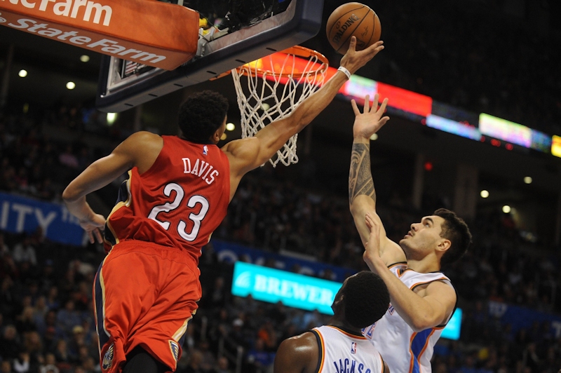 Anthony Davis en démonstration face au Thunder