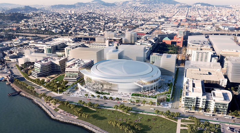 La future salle des Warriors sera superbe