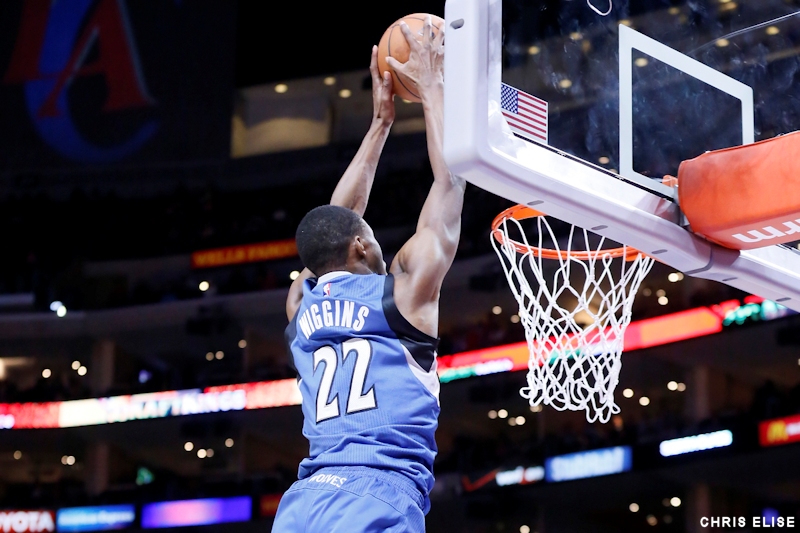 Andrew Wiggins tutoie les étoiles pour aller conclure le alley-oop