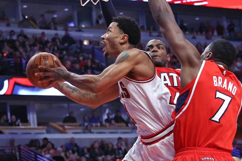 Chicago - Atlanta : Derrick Rose n'a pas suffi...