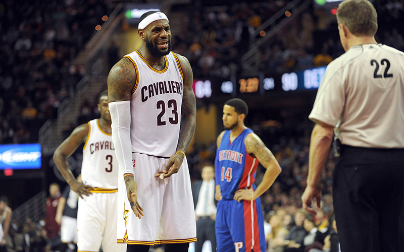 NBA: Detroit Pistons at Cleveland Cavaliers