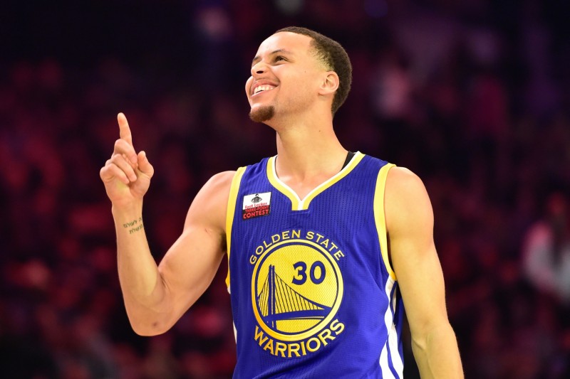 Three-Point Contest : Stephen Curry fait 