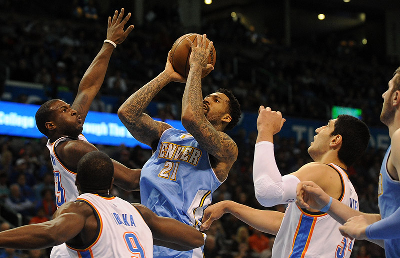 NBA: Denver Nuggets at Oklahoma City Thunder