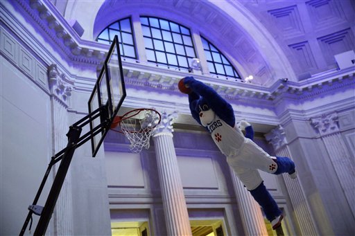 Franklin, la mascotte des 76ers
