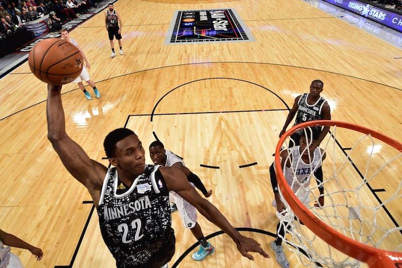 Andrew Wiggins (MVP) et Rudy Gobert offrent la victoire à la World Team