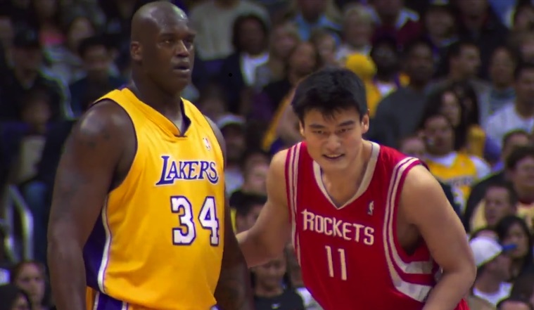 yao shaq
