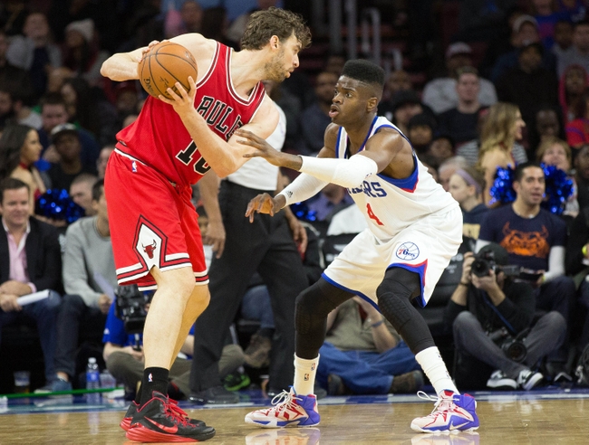 NBA: Chicago Bulls at Philadelphia 76ers