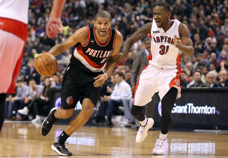 Les Blazers dominent Toronto sur son parquet