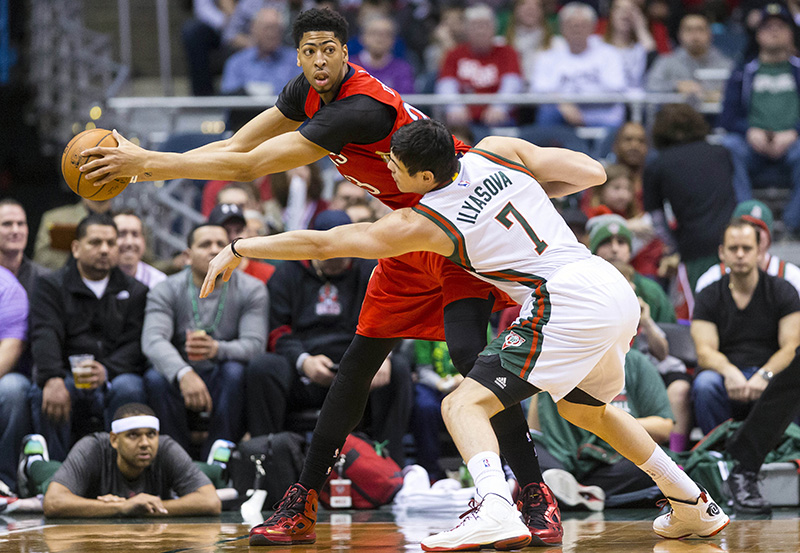 NBA: New Orleans Pelicans at Milwaukee Bucks