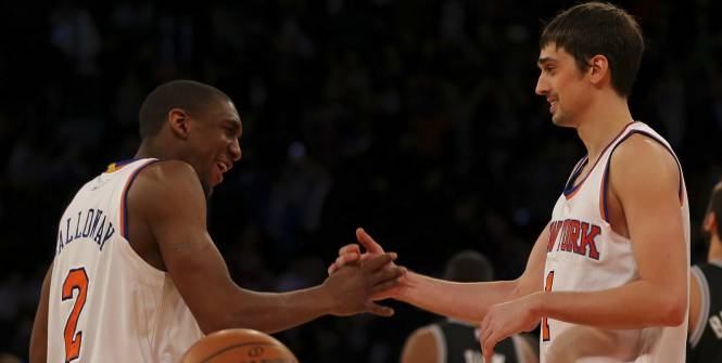 Amundson - Shved - Galloway : le trident inattendu des Knicks