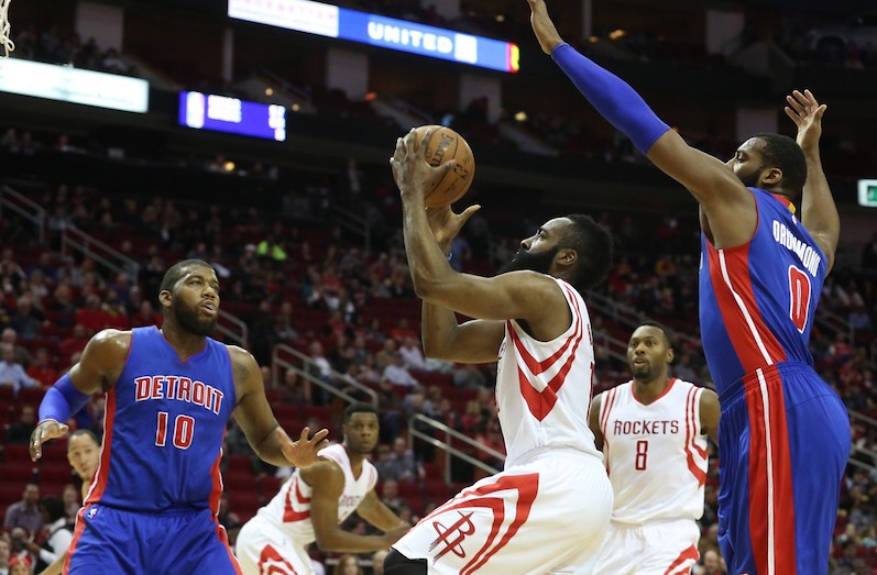 Auteur d'un énorme triple double, James Harden 