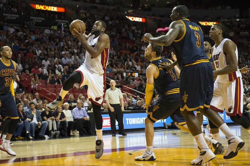 Dwyane Wade fait chuter les Cavaliers