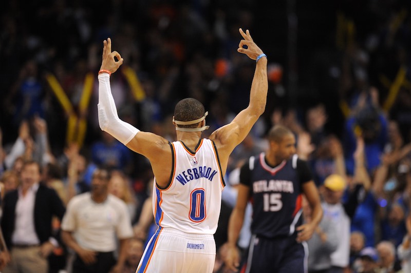 OKC - Atlanta : Russell Westbrook vient d'une autre planète