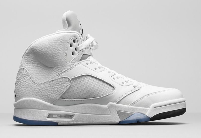 white-metallic-jordan-5-shoes-3