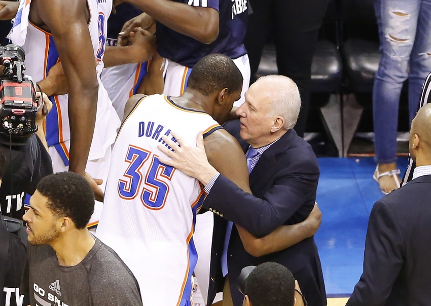 NBA: Playoffs-San Antonio Spurs at Oklahoma City Thunder