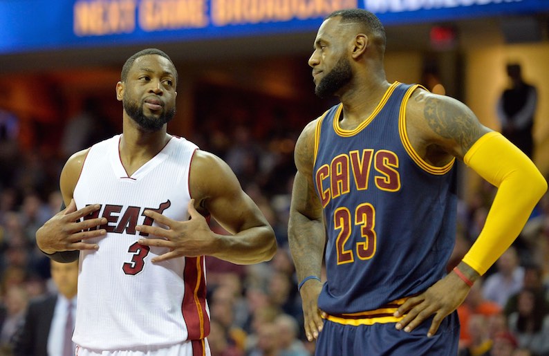 Cleveland - Miami : LeBron qui rit, Wade qui pleure